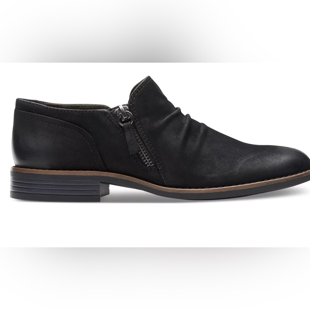 🆕 Women's Camzin Pace Ruched Zip Ankle Booties 8